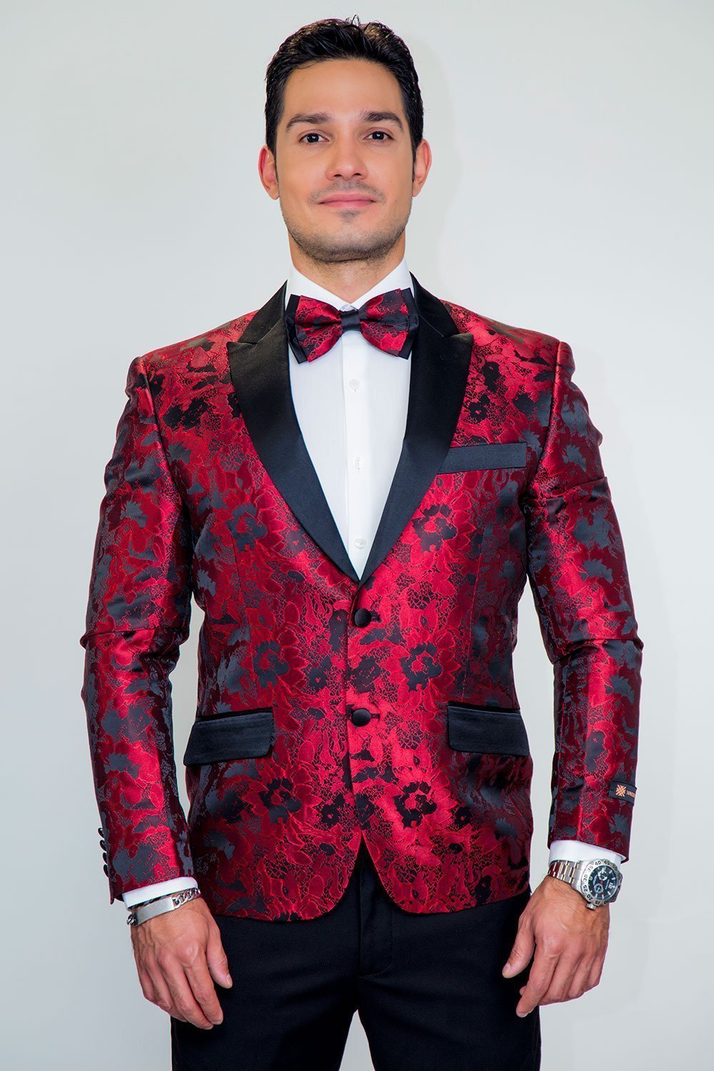 "Amsterdam" Tuxedo Jacket Peak - LumoraRede"Amsterdam" Tuxedo Jacket PeakTUX-111949XS