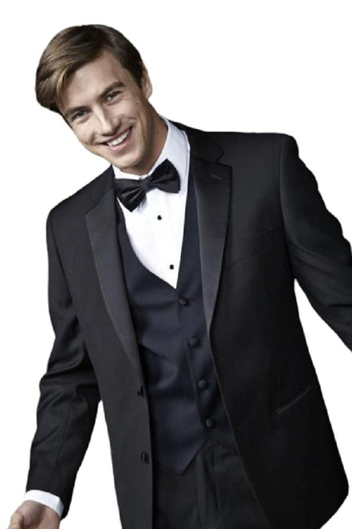 "Barcelona" Black Tuxedo Jacket Notch (Separates) - Lumora34Se"Barcelona" Black Tuxedo Jacket Notch (Separates)TUX-114672Modern