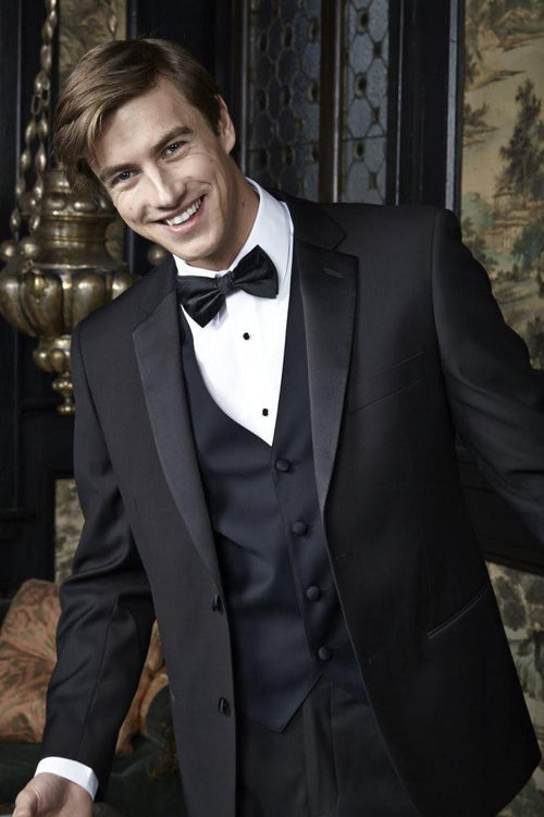 "Barcelona" Black Tuxedo Jacket Notch (Separates) - Lumora68Le"Barcelona" Black Tuxedo Jacket Notch (Separates)TUX-114749Modern