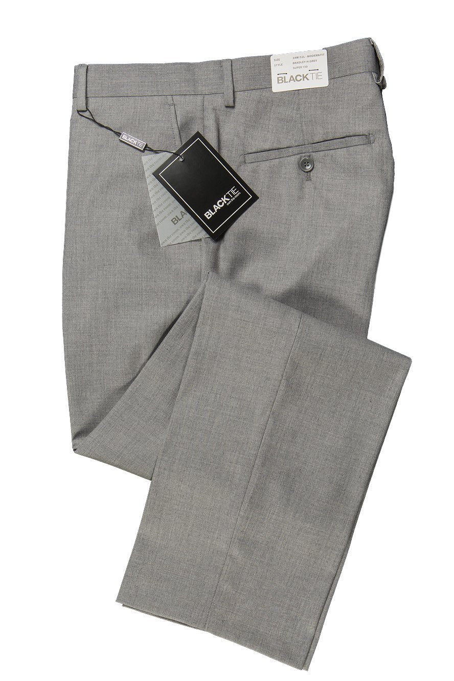 "Bradley" Heather Grey Luxury Wool Blend Suit Pants - Lumora28e"Bradley" Heather Grey Luxury Wool Blend Suit PantsTUX-12047230