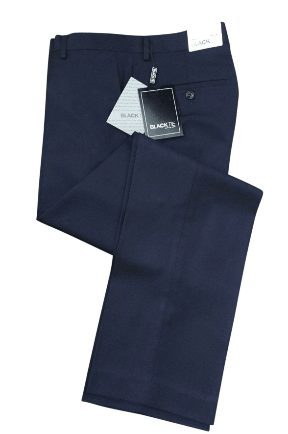 "Bradley" Midnight Navy Luxury Wool Blend Suit Pants - Lumora28e"Bradley" Midnight Navy Luxury Wool Blend Suit PantsTUX-11804130