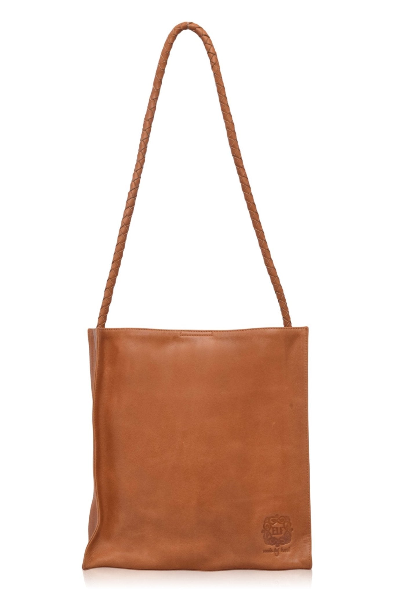Day Leather Shoulder Bag - LumoraDark TaneDay Leather Shoulder BagDADP67417Plain Lining