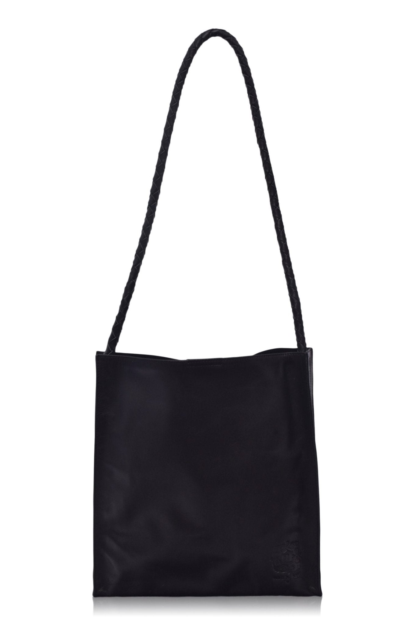 Day Leather Shoulder Bag - LumoraBlackeDay Leather Shoulder BagDABP67415Plain Lining