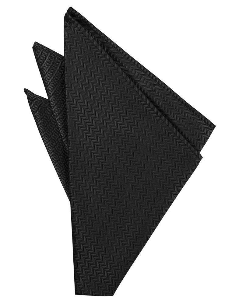 Herringbone Pocket Square - LumoraBlackeHerringbone Pocket SquareTUX-123243