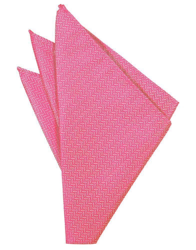 Herringbone Pocket Square - LumoraBubblegumeHerringbone Pocket SquareTUX-123243