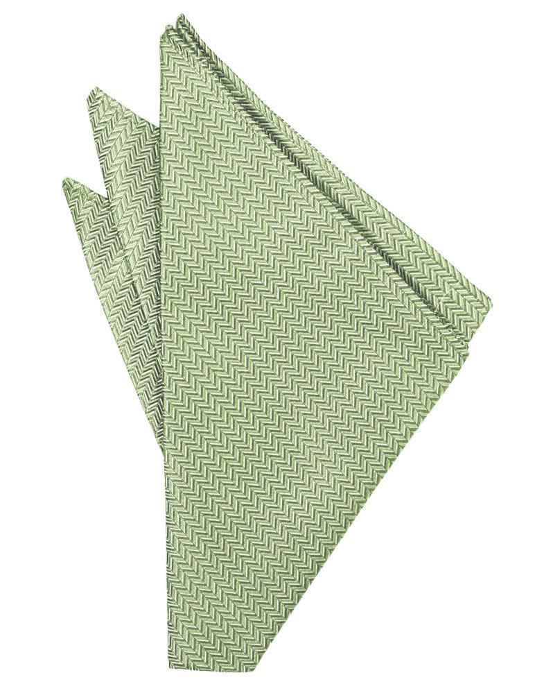 Herringbone Pocket Square - LumoraMinteHerringbone Pocket SquareTUX-123243