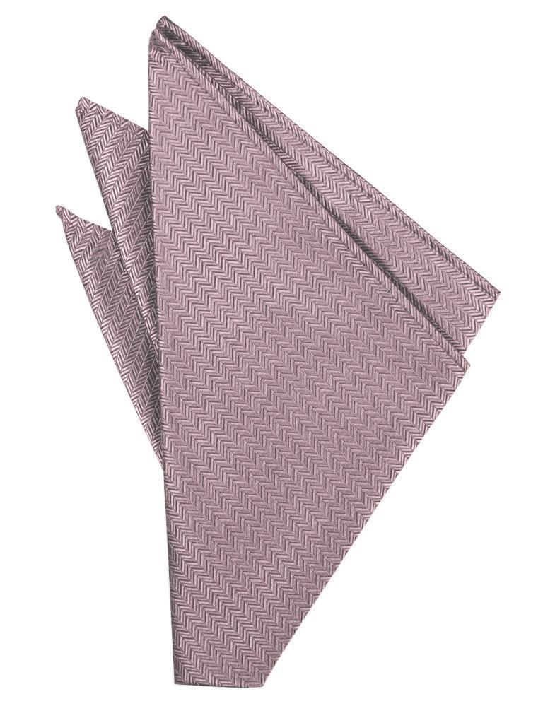Herringbone Pocket Square - LumoraFrosty PinkeHerringbone Pocket SquareTUX-123243