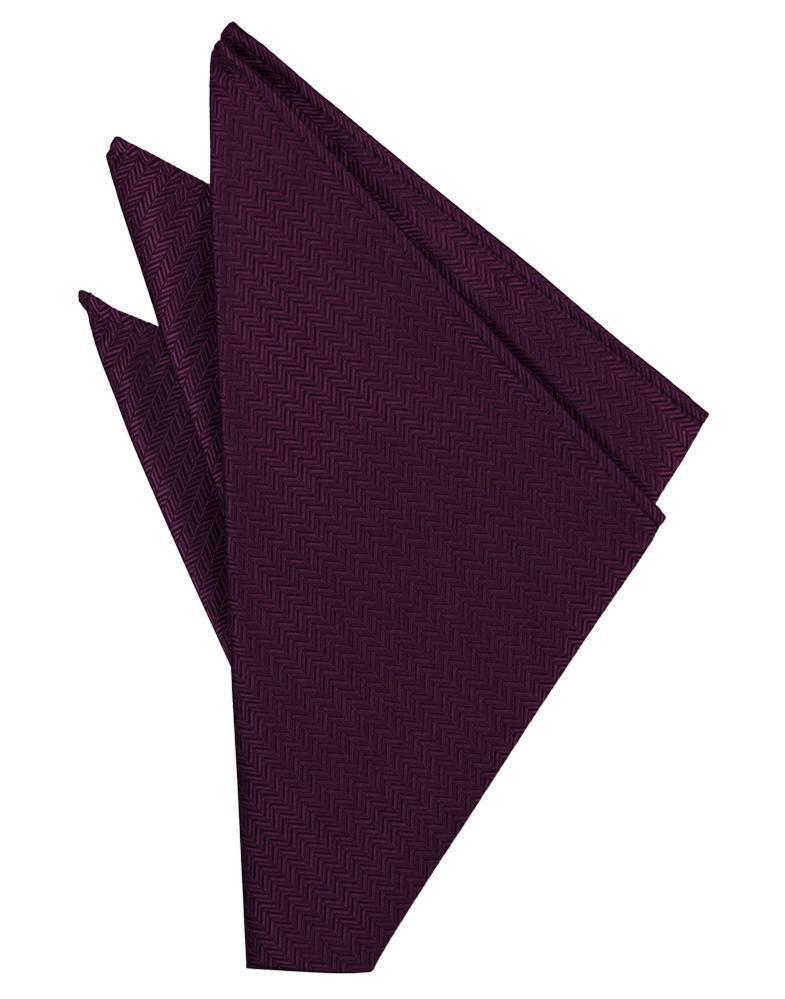 Herringbone Pocket Square - LumoraSangriaeHerringbone Pocket SquareTUX-123243
