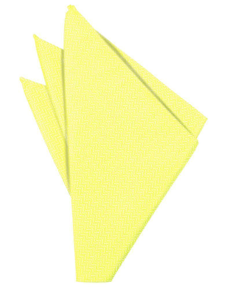 Herringbone Pocket Square - LumoraLemoneHerringbone Pocket SquareTUX-123243