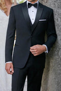 "Milan" Black Tuxedo Jacket Peak (Separates) - Lumora34Se"Milan" Black Tuxedo Jacket Peak (Separates)TUX-116682Black
