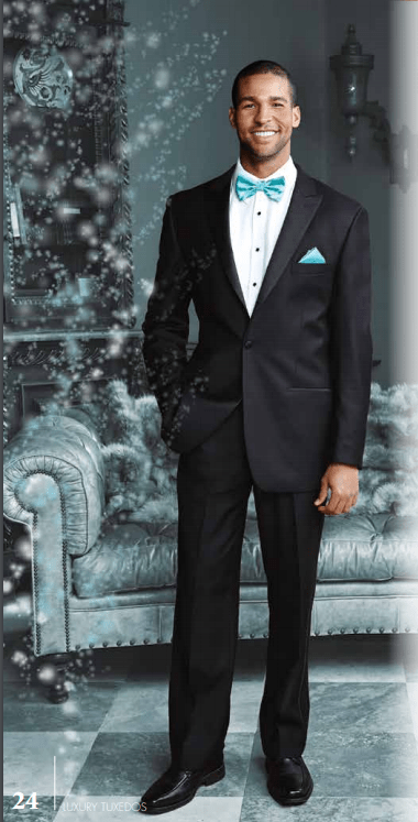 "Vienna" Black Tuxedo Jacket Peak (Separates) - Lumora34Se"Vienna" Black Tuxedo Jacket Peak (Separates)TUX-114481Modern