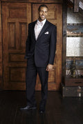 "Vienna" Black Tuxedo Jacket Peak (Separates) - Lumora34Se"Vienna" Black Tuxedo Jacket Peak (Separates)TUX-114481Modern